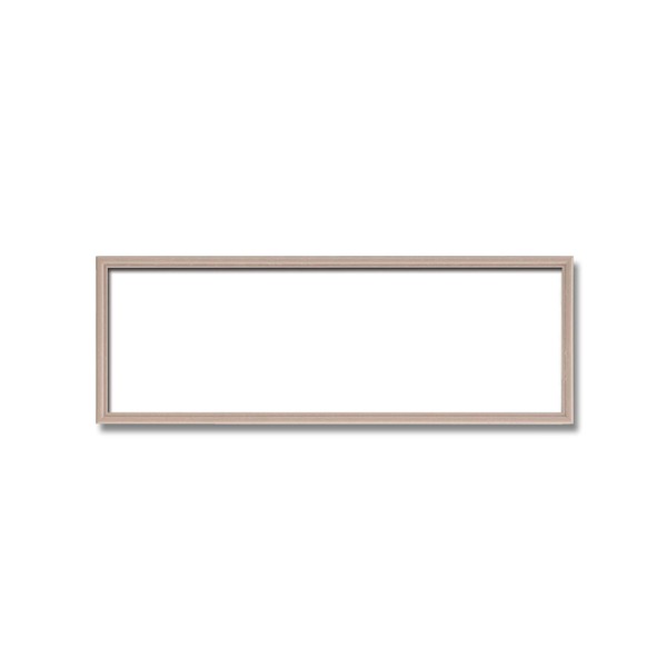 〔 長方形額 〕 木製額 カラー長方形額 500×150mm ピンクベージュ 縦横兼用額 カラー4色展開 額 額縁 フレーム