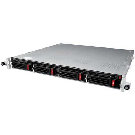 バッファロー TeraStation TS3420RNシリーズ 4ベイラックマウントNAS 16TB TS3420RN1604 バッファロー TeraStation TS3420RNシリーズ 4ベイラックマウントNAS 16TB TS3420RN1604
