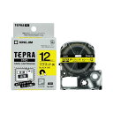 (まとめ)キングジム PROテープ マグネット 黄/黒文字 SJ12Y【×5セット】