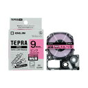 (まとめ)キングジム テプラPROテープ強粘着 ピン/黒字 SC9PW【×5セット】