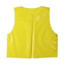 （まとめ）ビニール製衣装ベース Jサイズ（約45cm） ベスト 黄 （10枚入） 【×10個セット】