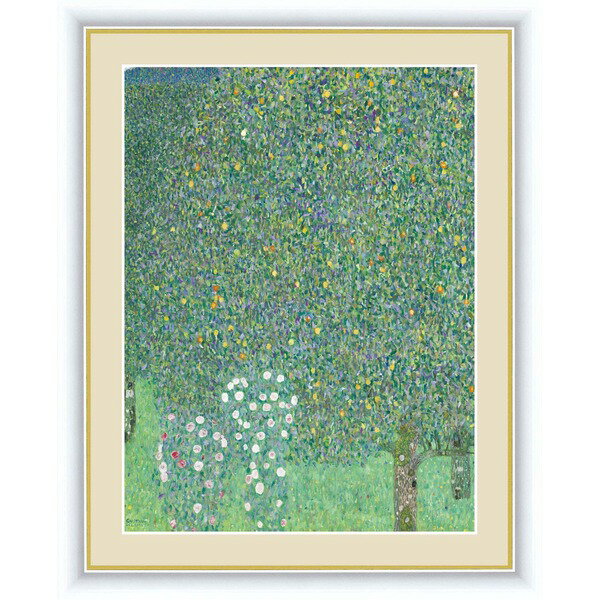 〔 グスタフ・クリムトの代表作 〕 F6号 木々の下の薔薇 クリムト展 ウィーンと日本 GUSTAV KLIMT グスタフ クリムト