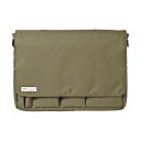 (まとめ)リヒトラブ SMART FITキャリングポーチ A4 オリーブ A-7577-22 1個【×2セット】