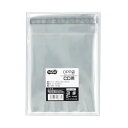 (まとめ) TANOSEE OPP袋 フタ・テープ付CD用 130×155+40mm 1セット(1000枚:100枚×10パック) 【×3セット】