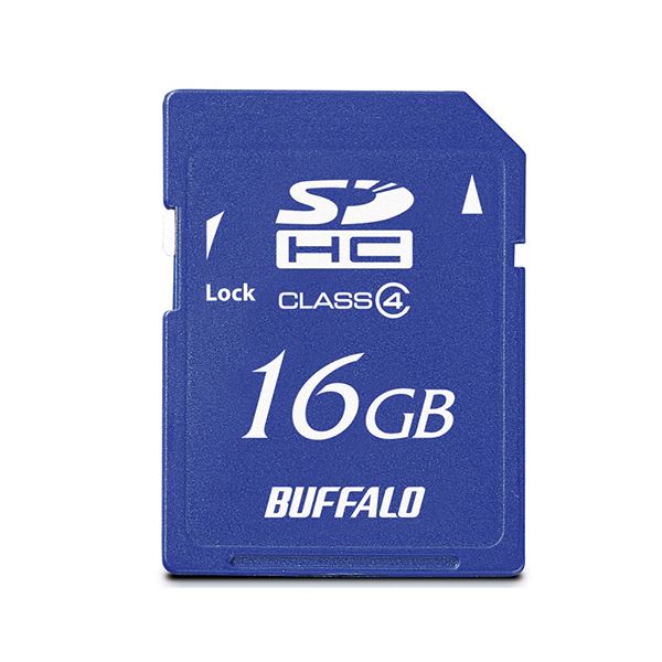 楽天西新オレンジストア（まとめ）バッファロー SDHCカード 16GBClass4 RSDC-S16GC4B 1枚【×2セット】