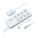 サンワサプライ ノイズフィルタタップ手元集中スイッチ付 3P・8個口 手元2P・1個口 2.0m TAP-3804NFN 1個(2)