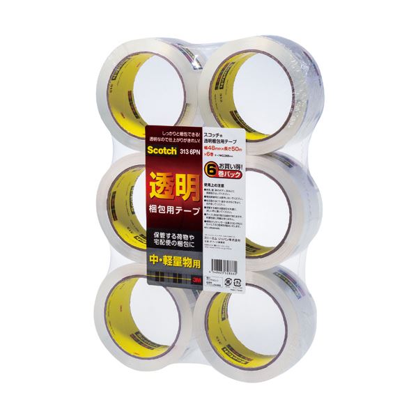󥸥ȥ㤨֡ʤޤȤ3M å Ʃѥơ 桦ʪ 48mm50m 313-6PN 1ѥå6 ڡ3åȡۡפβǤʤ4,970ߤˤʤޤ