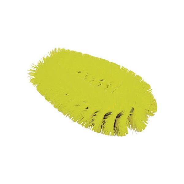 （まとめ）バーテック バーキュート衛生管理用たわし Mサイズ ソフト 黄 62807301 1個【×5セット】