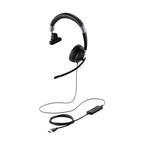 エレコム デュアルマイクノイズリダクション有線ヘッドセット ブラック HS-HP100UNCBK 1個 エレコム デュアルマイクノイズリダクション有線ヘッドセット ブラック HS-HP100UNCBK 1個