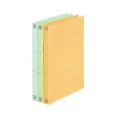 (まとめ)プラス フラットファイル 樹脂製とじ具A4タテ 背幅28mm No.021NWブルー 1セット(10冊) 【×5セット】