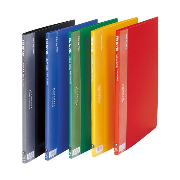 （まとめ） ビュートン クリヤーブック20P BCB-A4-20 A4S グリーン【×20セット】