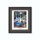 Christian Riese Lassen クリスチャン ラッセン ポスター額装 ミニポスター額四切 サンクチュアリ 額縁 額 フレーム