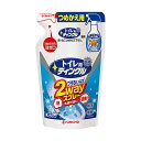(まとめ)大日本除蟲菊 KINCHOトイレ用ティンクル トイレ洗剤 直射・泡 2wayスプレー 詰め替え 250ml 1パック【×20セット】