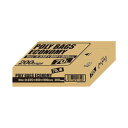 (まとめ) オルディ ポリバッグ70黒PBE‐K70‐200【×3セット】