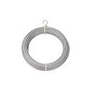 TRUSCO メッキ付ワイヤロープ Φ6mm×20m CWM-6S20 1本(3)