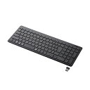 エレコム 無線薄型コンパクトキーボードブラック TK-FDP099TB...(2)