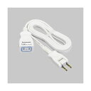 (まとめ)パナソニック 延長コードX 2Pホワイト 5m WHA4915WP 1本【×5セット】