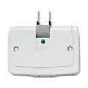 (まとめ)ELPA 耐雷サージ コーナータップA-360SB(W) 1個【×10セット】