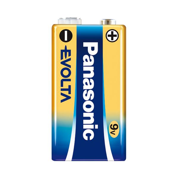 （まとめ） Panasonic 乾電池エボルタ9V形 6LR61EJ／1S【×10セット】
