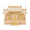 フィットポスト 神棚(屋根違い三社・小)1個