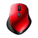 (まとめ)バッファロー 無線 BlueLED5ボタン ネオフィットマウス Sサイズ レッド BSMBW510SRD 1個【×2セット】(2)