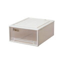 天馬 Fits フィッツケースクローゼット(ワイド) M-53 W440×D530×H230mm カプチーノ 1セット(5個)