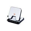(まとめ)マックス 軽あけパンチSCOOVA DP-35T/W 白 DP90134【×3セット】