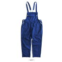 フランス海軍 オーバーオール ネイビー 23 L ヘリボーン地 綿100% フランス軍 レプリカ ミリタリーウェア 軍モノ