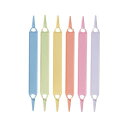 デビカ ペーパーファスナー足間隔80mm 約25枚収容 5色 060222 1セット(1000本:各色200本)