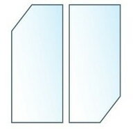 GEX(ジェックス) ガラスフタ90-F (2枚組) MR-Bi用 8047 【水槽用フタ(90cm用)】