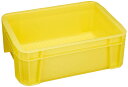 DICプラスチック DIC DA型コンテナDA-7 外寸:W336×D244×H121 黄 DA-7 5004900