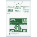 日本サニパック W33CLサニパック W-33環境クラブ30L透明 10枚7813694