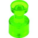 TRUSCO トラスコ中山 TRUSCO カラーマグネットピン 緑 10個入り