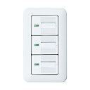 PANASONIC パナソニック パナソニック(Panasonic) コスモワイド21 埋込ほたるトリプルスイッチB WTP50513WP