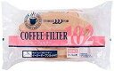 三洋産業 三洋 無漂白コーヒーフィルター B-102 100P