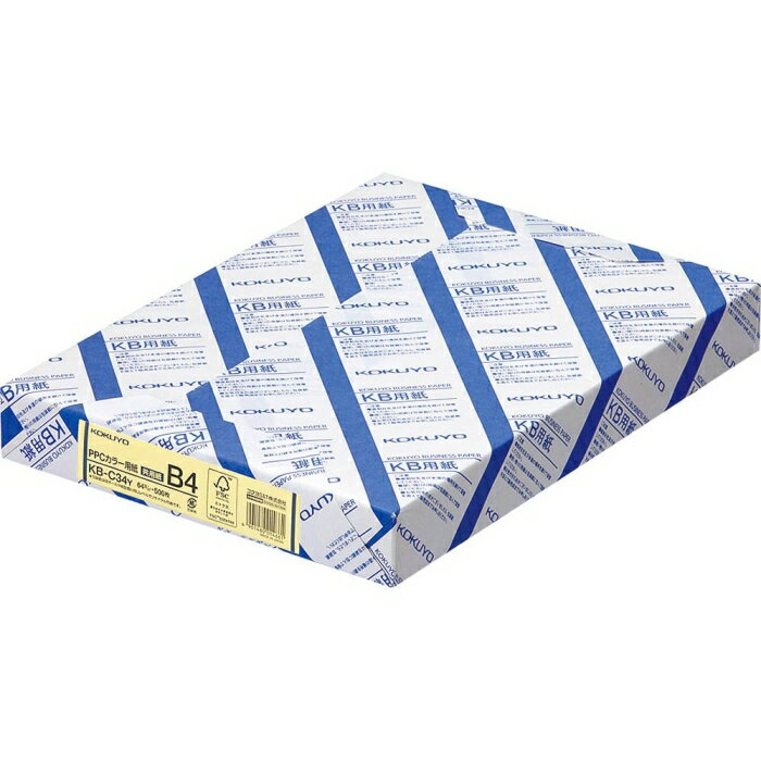 KOKUYO ������ PPC���顼�ѻ�(���ѻ�)FSCǧ��B4 500�� �� (KB-C34Y)
