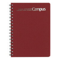 コクヨ ポケットノート(ツインリングとじ)A6 60枚中横罫赤 (ノ-411R) ****** 販売単位 1セット(10個入)*****（入数10）