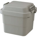 TRUSCO トラスコ中山 TRUSCO トランクカーゴ 30L グレー