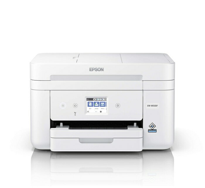 EPSON エプソン EW-M530F Colorio インクジェットプリンター インク4色 染料+顔料 4800×1200 dpi 最大..