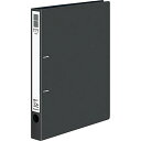 コクヨ Dリングファイル<ER> PP表紙 A4タテ 2穴 背幅34mm ダークグレー(フ-UDR420DM)