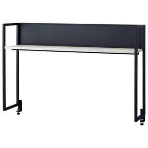 ナカバヤシ スマートワークデスク用机上ラック 幅1200mm用 ホワイト木目 FRK-1226-WM 1台