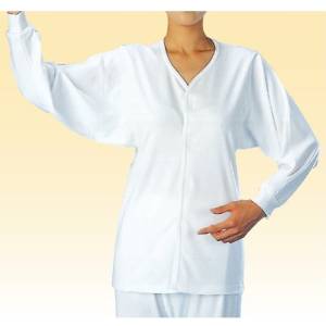 幸和製作所 テイコブ らくホック肌着 長袖 婦人用 UN07W-S ホワイト S