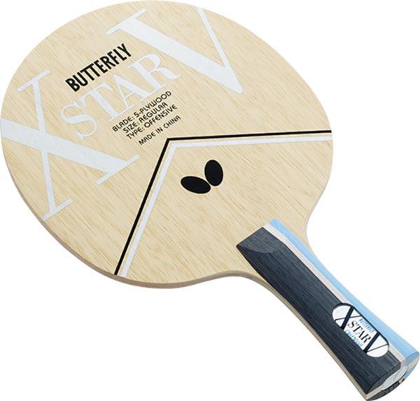 BUTTERFLY バタフライ TAMASU タマス 卓球 ラケット 入門用 エクスター5 シェークハンド 攻撃用 5枚合板 37011