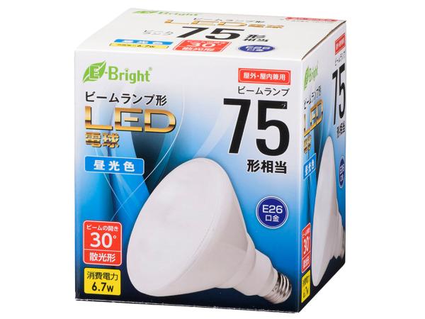 OHM オーム電機 06-3122 LED電球 ビームランプ形 散光形(75形相当/660lm/昼光色/E26) LDR7D-W20/75W