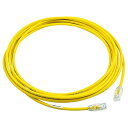 パンドウイット カテゴリ6A 超細径パッチコード(5m、黄) UTP28X5MYL(UTP28X5MYL)