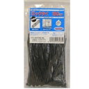 OHM オーム電機 ロックタイ 150mm耐候・黒 100本入り