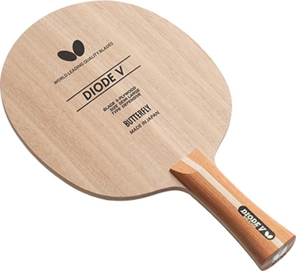 BUTTERFLY バタフライ TAMASU タマス バタフライ(Butterfly) 卓球 ラケット ダイオード V シェークハンド カット用 5枚合板 フレア ラージボール対応可 36961