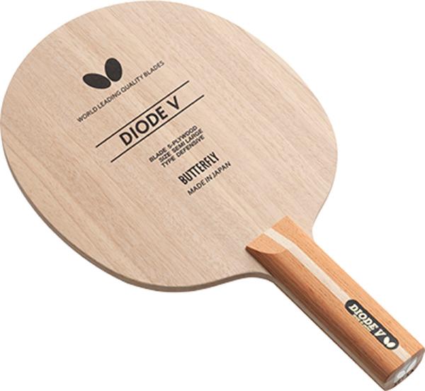 BUTTERFLY バタフライ TAMASU タマス バタフライ(Butterfly) 卓球 ラケット ダイオード V シェークハンド カット用 5枚合板 ストレート ラージボール対応可 36964