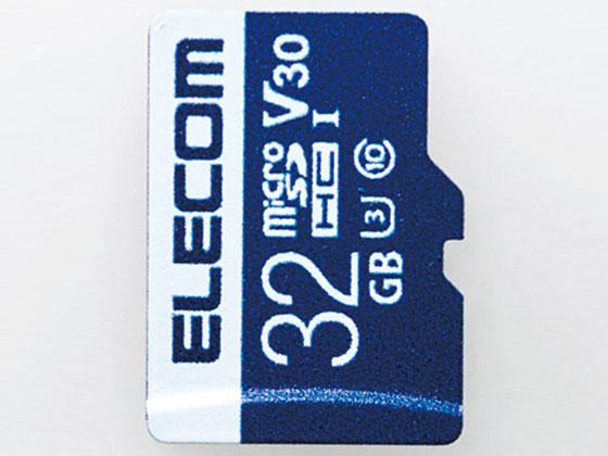 ELECOM エレコム エレコム MF-MS032GU13V3R データ復旧microSDHCカード UHS-I U3 V30 32GB(MFMS032GU13V3R)