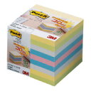3M スリーエム ポストイット ノート カラーキューブ(CPRP-Y-22SE)「単位:コ」